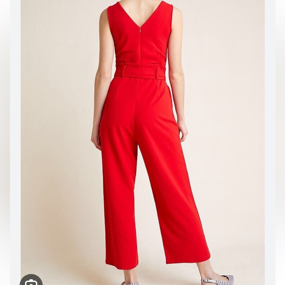 Anthropologie Cathy Structured Jumpsuit | XS - Picture 2 of 7